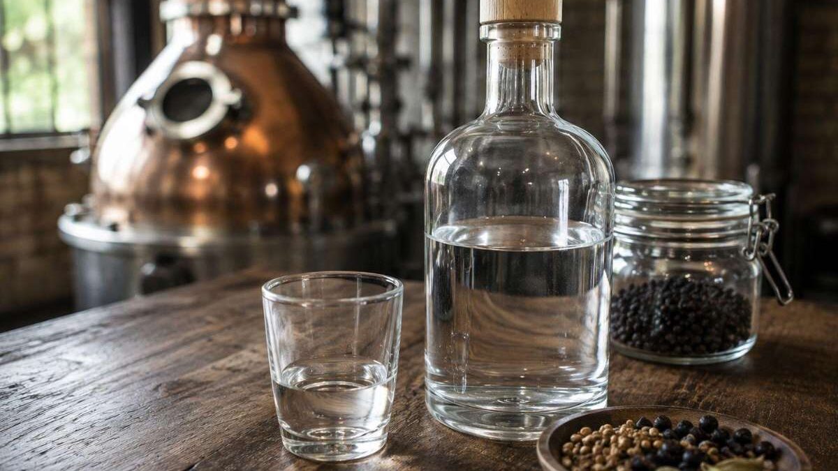 Comment est fait le gin