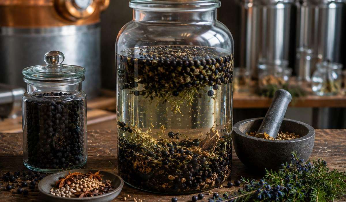 Macération Gin libération arome