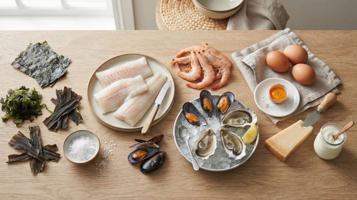 aliments riches en iode