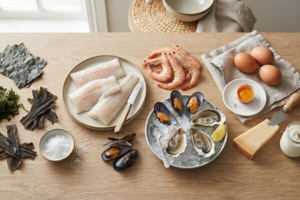 Quels aliments te donnent le plus d'iode au quotidien ?