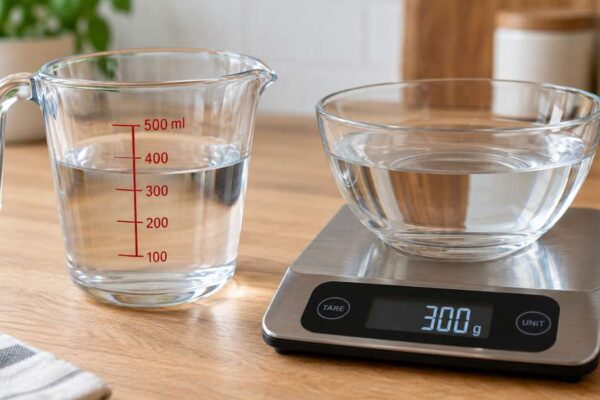 300 ml d'eau en grammes : combien ça pèse ?